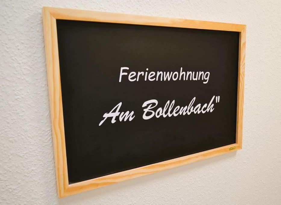 אידר-אוברשטיין Ferienwohnung Am Bollenbach מראה חיצוני תמונה